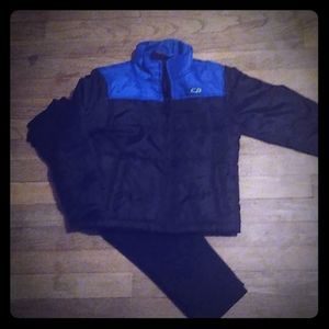 Boys size 7 non hooded light puffer jacket